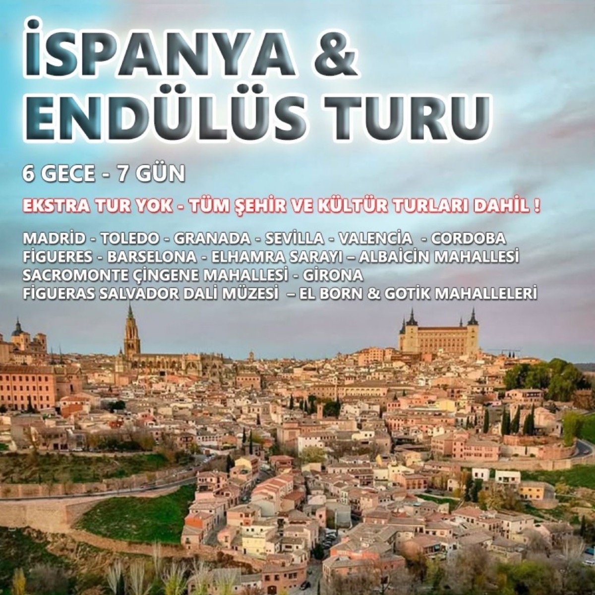 İspanya & Endülüs Kültür ve Keyif Turu - Görsel