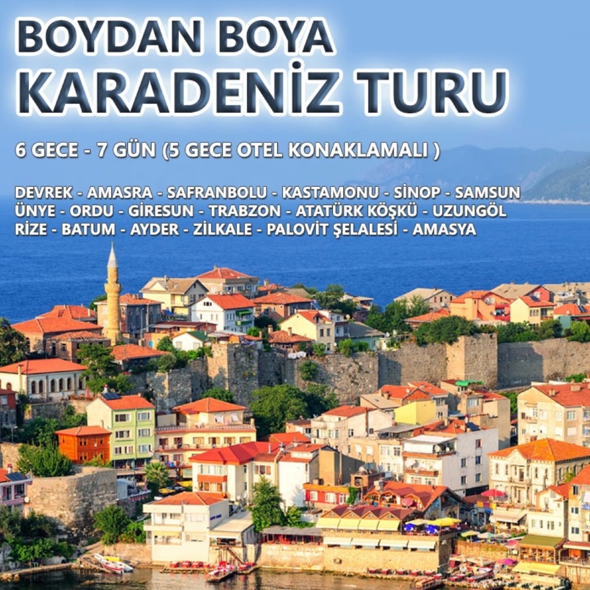 Karadeniz Kültür ve Doğa Turu